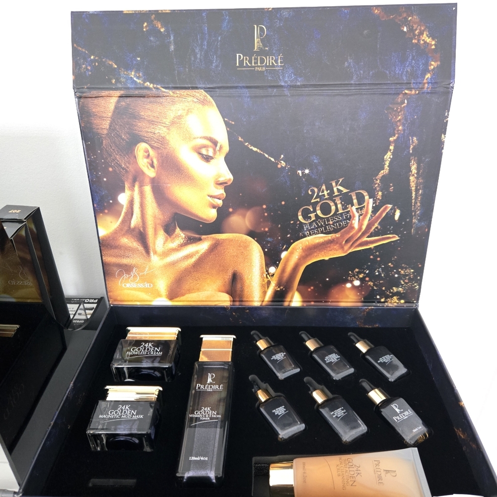 Prédiré 24K Gold Skincare Set 10pcs